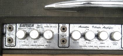 Gretsch-6164 (mid 60s) tube amp 2-owner np